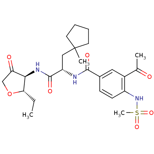 Chemical structure of BindingDB Monomer ID 50255353