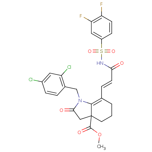 Chemical structure of BindingDB Monomer ID 50255401