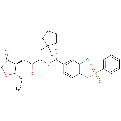 Chemical structure of BindingDB Monomer ID 50255408