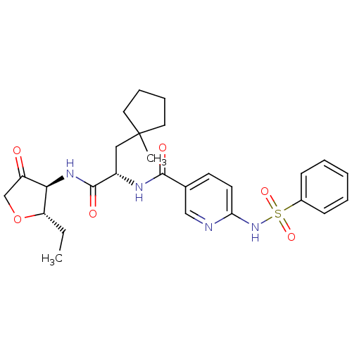 Chemical structure of BindingDB Monomer ID 50255409