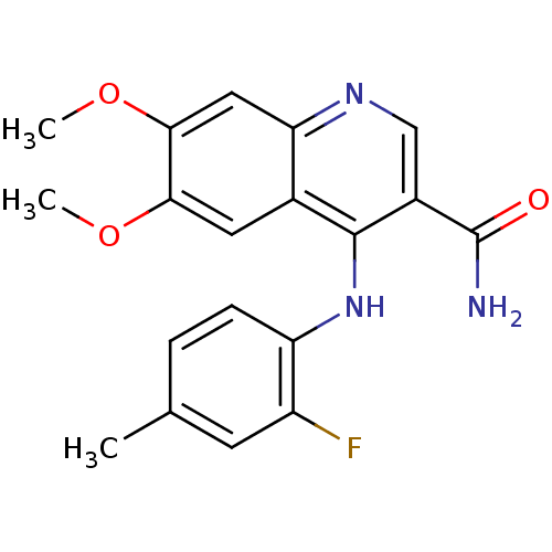 Chemical structure of BindingDB Monomer ID 50255419