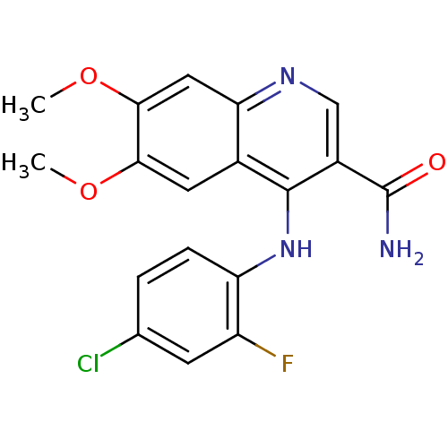 Chemical structure of BindingDB Monomer ID 50255420