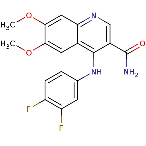 Chemical structure of BindingDB Monomer ID 50255421
