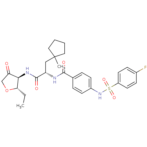 Chemical structure of BindingDB Monomer ID 50255456