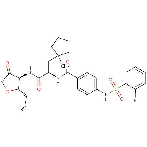 Chemical structure of BindingDB Monomer ID 50255458