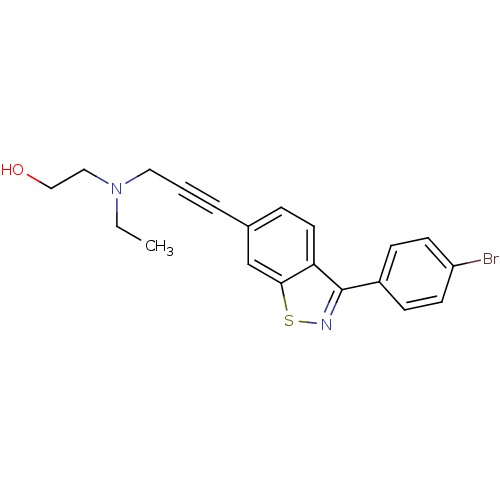 Chemical structure of BindingDB Monomer ID 50255476