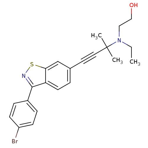 Chemical structure of BindingDB Monomer ID 50255477