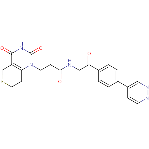 Chemical structure of BindingDB Monomer ID 50255501