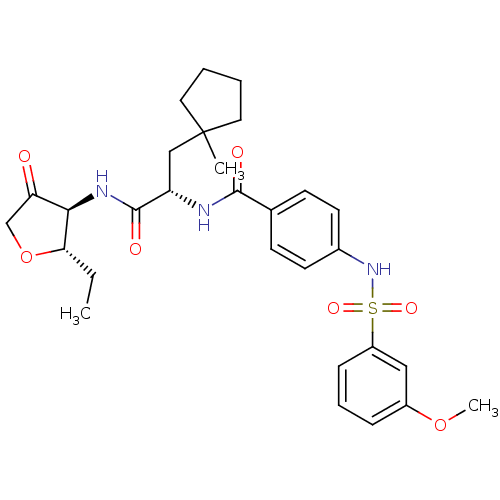 Chemical structure of BindingDB Monomer ID 50255569