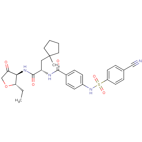 Chemical structure of BindingDB Monomer ID 50255570