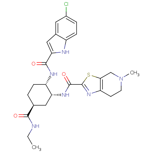 Chemical structure of BindingDB Monomer ID 50255575