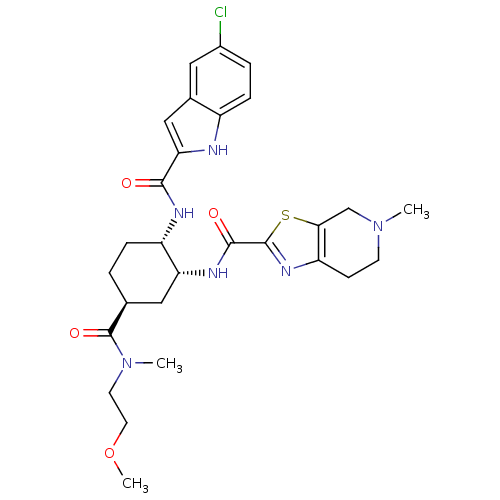 Chemical structure of BindingDB Monomer ID 50255577