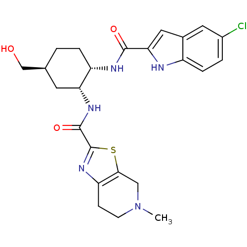 Chemical structure of BindingDB Monomer ID 50255578