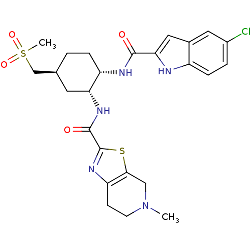 Chemical structure of BindingDB Monomer ID 50255580