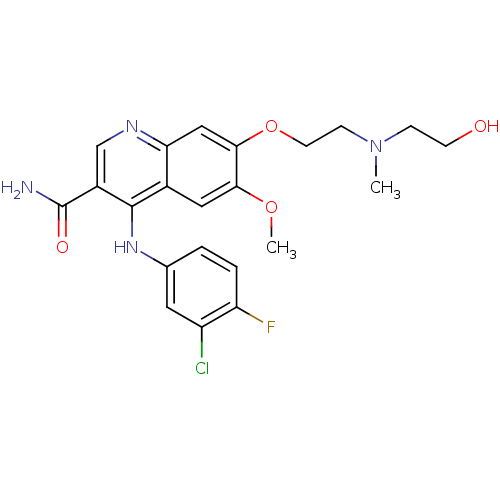 Chemical structure of BindingDB Monomer ID 50255586