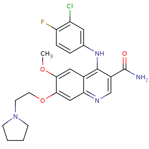 Chemical structure of BindingDB Monomer ID 50255587