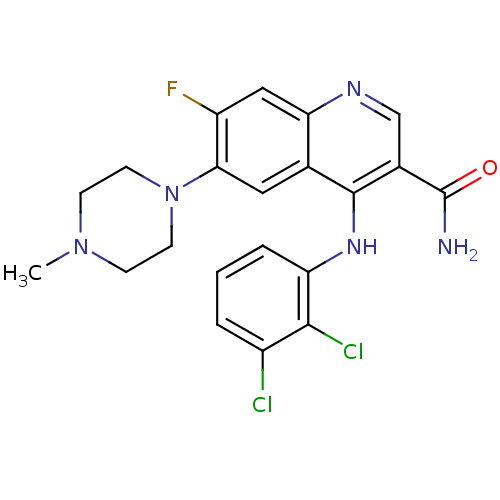 Chemical structure of BindingDB Monomer ID 50255594