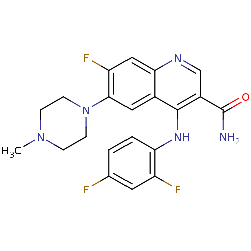 Chemical structure of BindingDB Monomer ID 50255646