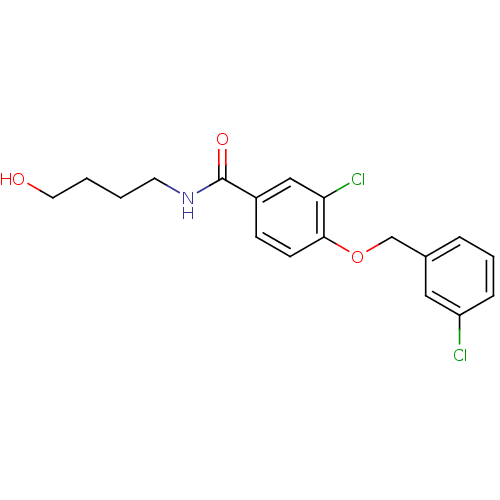 Chemical structure of BindingDB Monomer ID 50255662