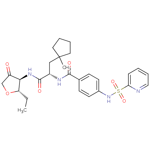 Chemical structure of BindingDB Monomer ID 50255680