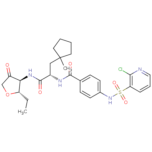Chemical structure of BindingDB Monomer ID 50255682