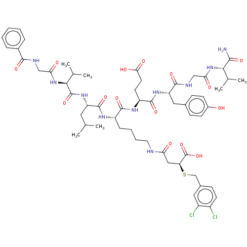 Chemical structure of BindingDB Monomer ID 50255686