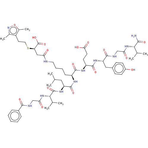 Chemical structure of BindingDB Monomer ID 50255692
