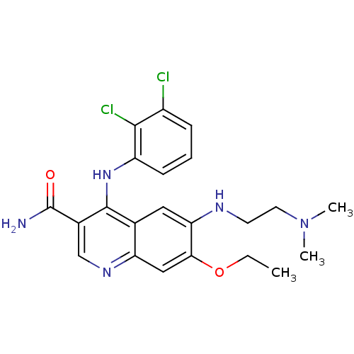 Chemical structure of BindingDB Monomer ID 50255697