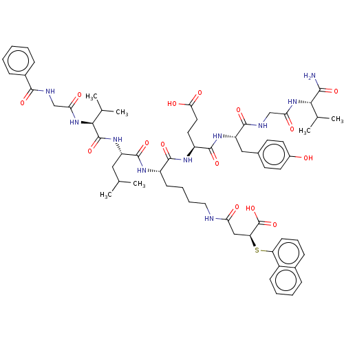 Chemical structure of BindingDB Monomer ID 50255701