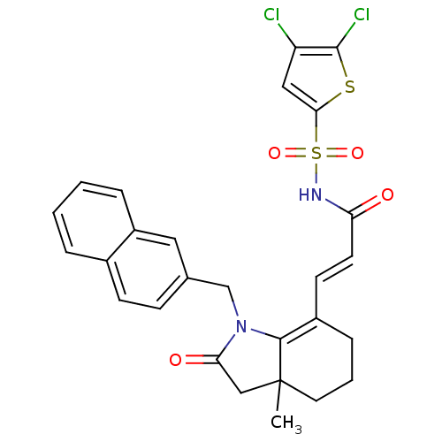 Chemical structure of BindingDB Monomer ID 50255723