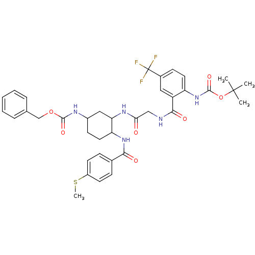 Chemical structure of BindingDB Monomer ID 50255736
