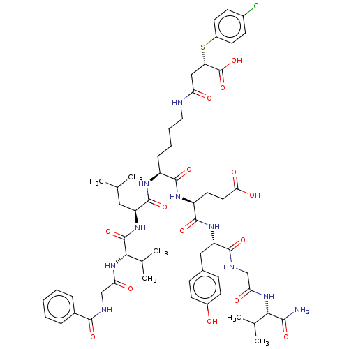 Chemical structure of BindingDB Monomer ID 50255741