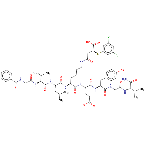 Chemical structure of BindingDB Monomer ID 50255743