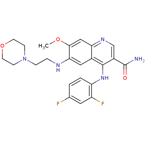 Chemical structure of BindingDB Monomer ID 50255746