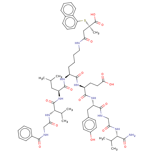Chemical structure of BindingDB Monomer ID 50255774