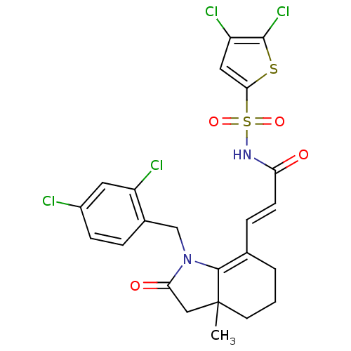 Chemical structure of BindingDB Monomer ID 50255779