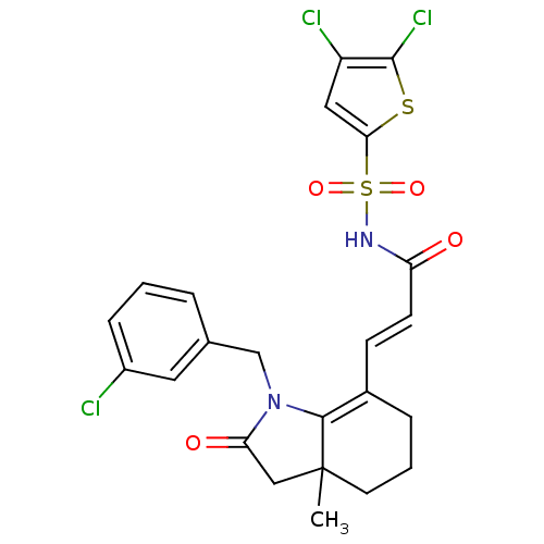 Chemical structure of BindingDB Monomer ID 50255780