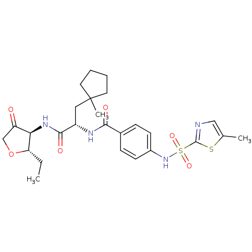 Chemical structure of BindingDB Monomer ID 50255791