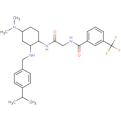 Chemical structure of BindingDB Monomer ID 50255797