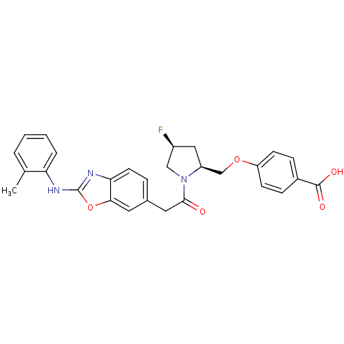 Chemical structure of BindingDB Monomer ID 50255845