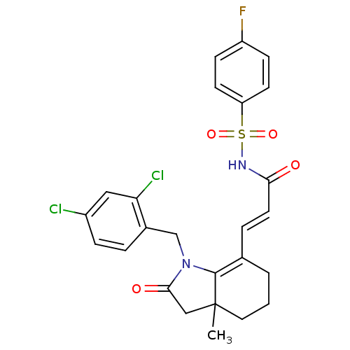 Chemical structure of BindingDB Monomer ID 50255887