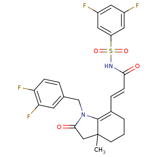 Chemical structure of BindingDB Monomer ID 50255888