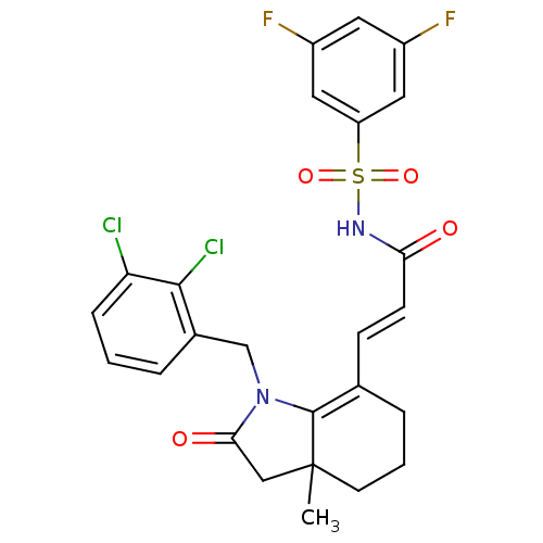 Chemical structure of BindingDB Monomer ID 50255889