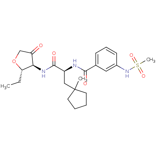 Chemical structure of BindingDB Monomer ID 50255894