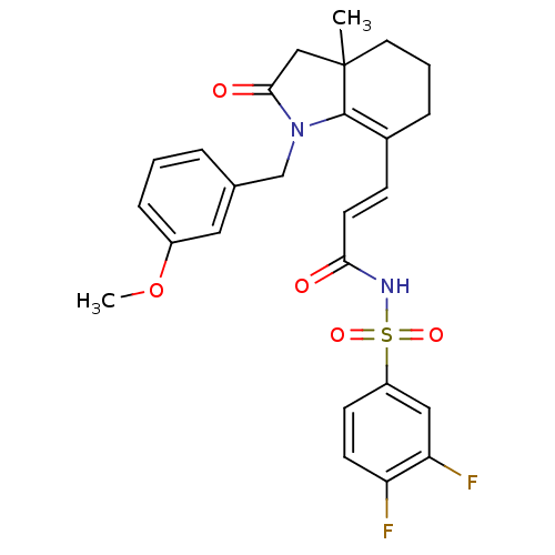 Chemical structure of BindingDB Monomer ID 50255943