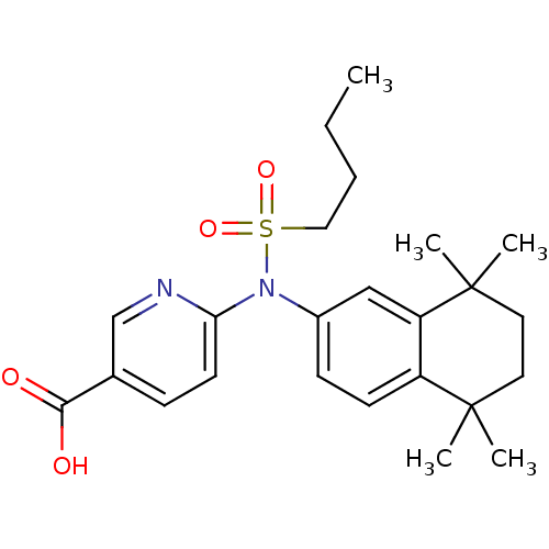 Chemical structure of BindingDB Monomer ID 50256123
