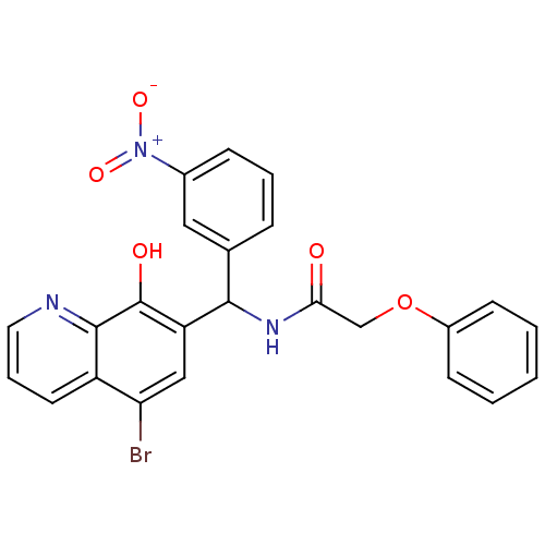 Chemical structure of BindingDB Monomer ID 50256160