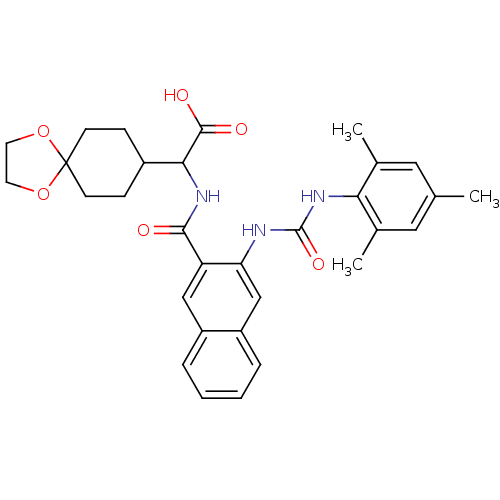 Chemical structure of BindingDB Monomer ID 50256168