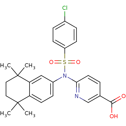 Chemical structure of BindingDB Monomer ID 50256176