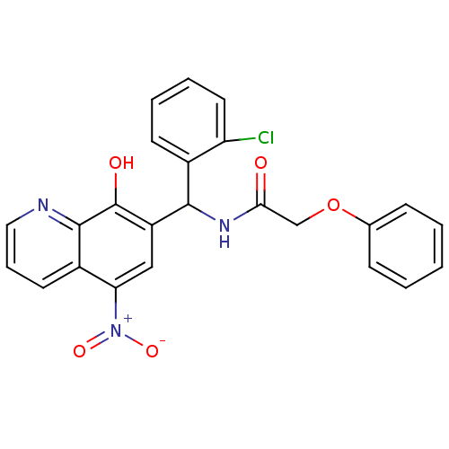 Chemical structure of BindingDB Monomer ID 50256215